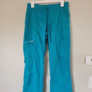 Cherokee Teal Scrub Pants